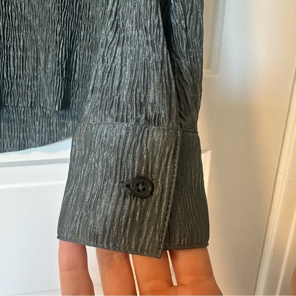 Bailey 44 Button Down Crinkle Button Down Blouse … - image 4